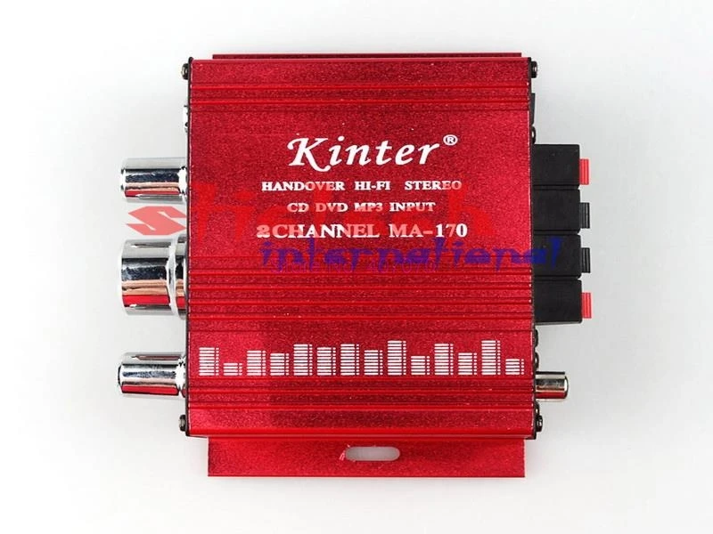 Автомобильный усилитель мощности Kinter 80 шт. 12 В 2 канала MA 170 передача Hi Fi