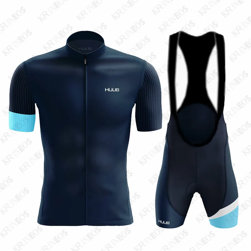 

Cycling Jersey 2021 Summer Team HUUB Bike Jersey Set Men Breathable Anti-UV Mountain Cycling Set Ropa Ciclismo Bike Clothing