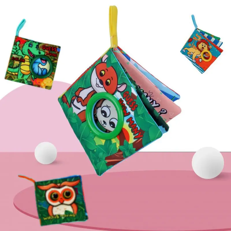 Детская книжка с рыбками из мягкой ткани акулий хвост мягкие детские книжки для