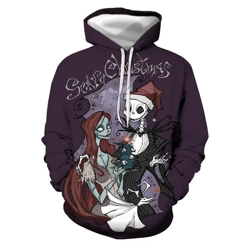 

2021 New Halloween Clown 3D Printed Hoodie Men's Fashion, Casue Street Pullover Clown Hooded Sweatshirt Halloween top