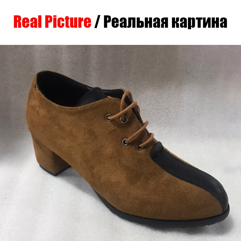 SARAIRIS/новый бренд размера плюс размеры 28-52 смешанные Цвет обувь на шнурках Женская