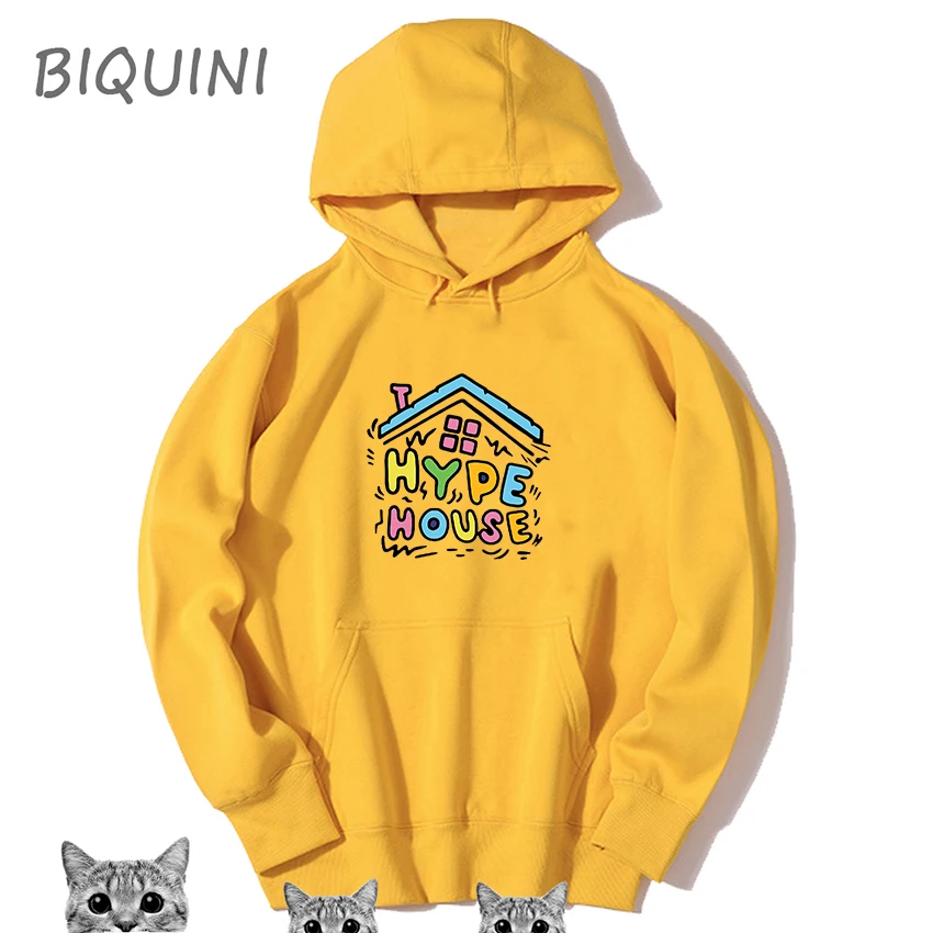 

2020 Hype House Printing Harajuku Hoodie Sweatshirt Women Bulk Items Wholesale Lots Hoodies Women Anime Hoodie Plus Size Hoodies