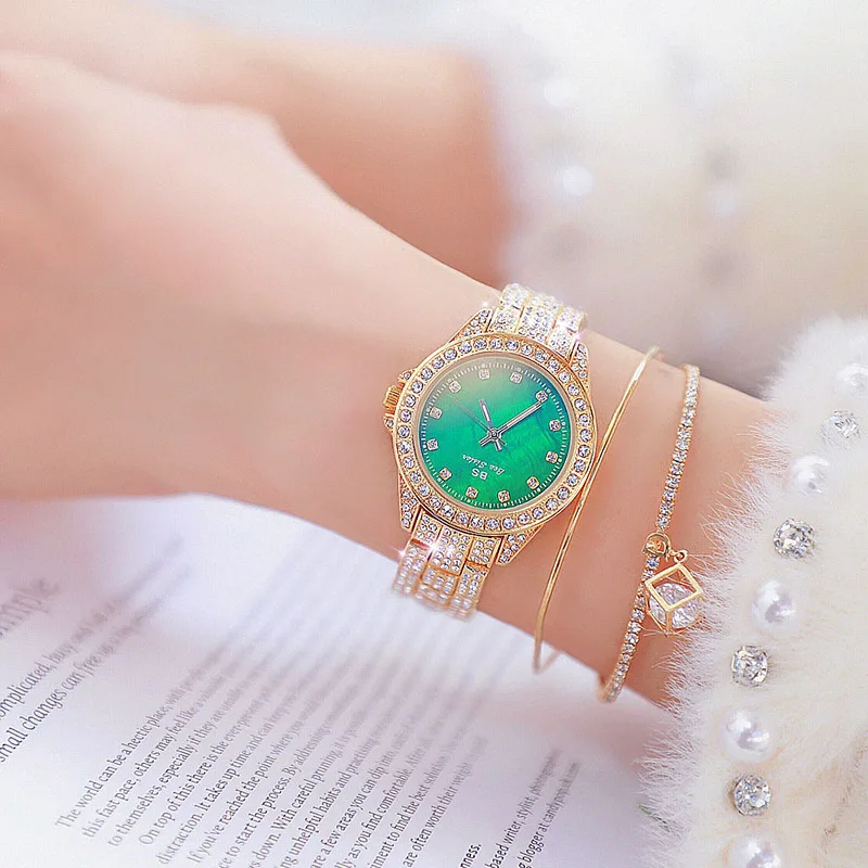 

RELOGIOS NEW WOMEN WATCHES DIAMOND TOP BRAND ELEGANT DRESS QUARTZ WATCHES LADIES RHINESTONE WRISTWATCH MONTRE FEMME