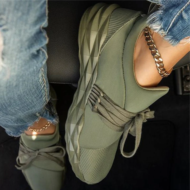 Кроссовки женские спортивные с вулканизированной подошвой мягкая удобная обувь