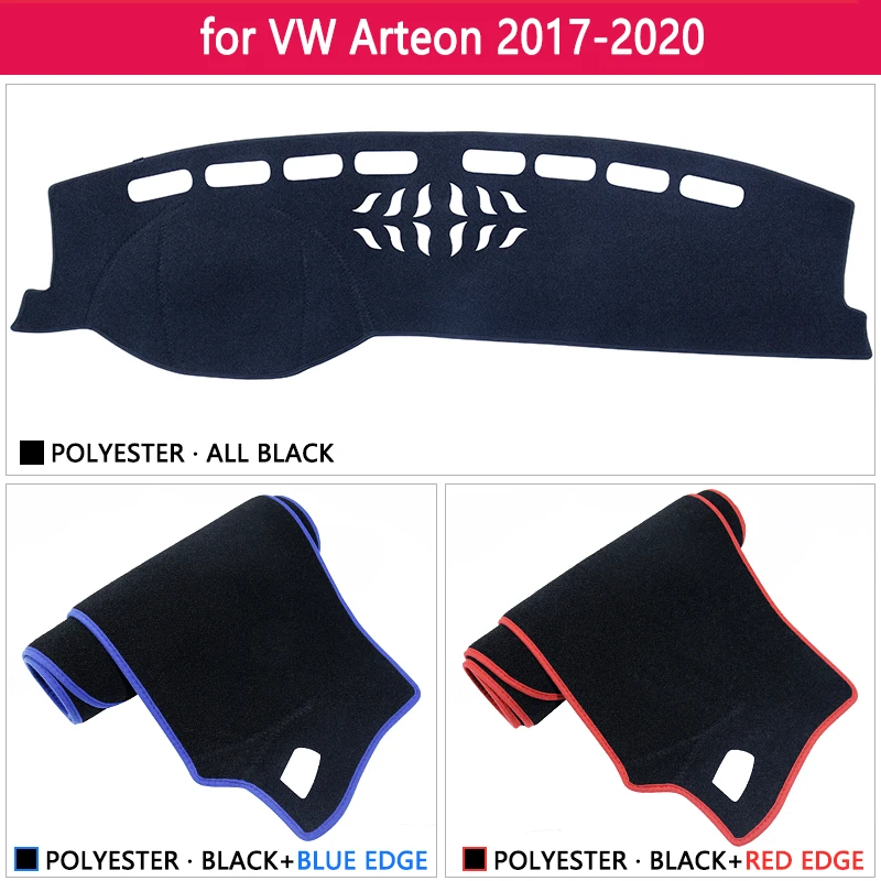 Для Volkswagen VW Arteon 2017 2018 2019 2020 Противоскользящий коврик для приборной панели защиты