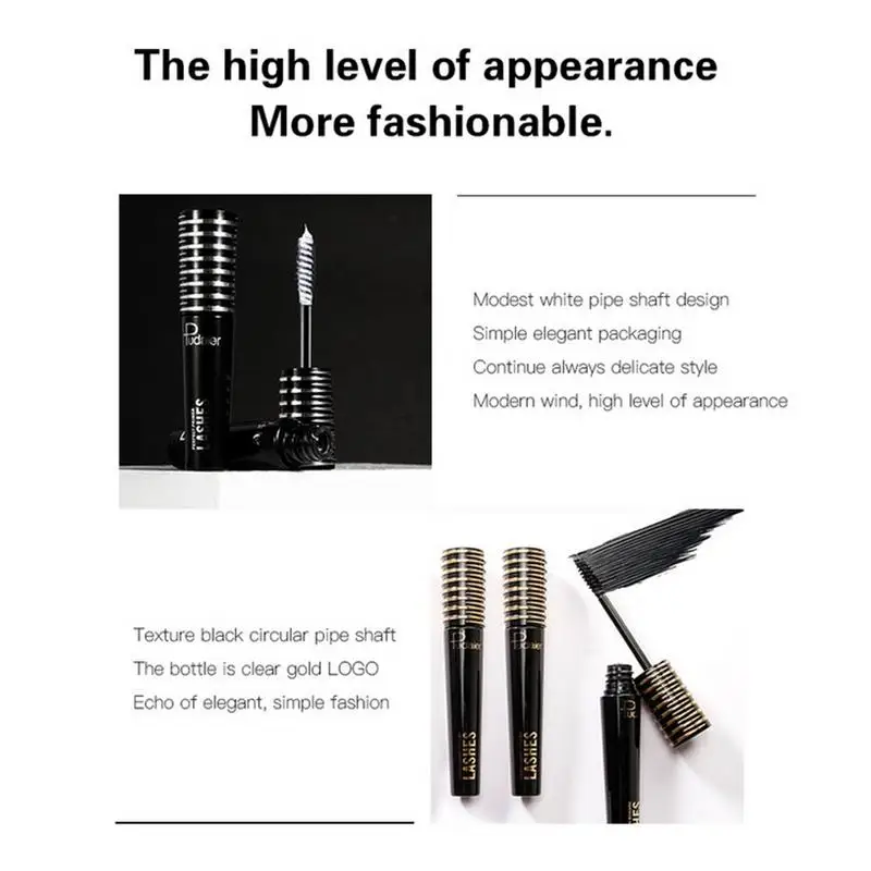 Тушь для ресниц 4D с шелковым волокном 2 шт. + тушь набор макияжа водостойкая Rimel 3d