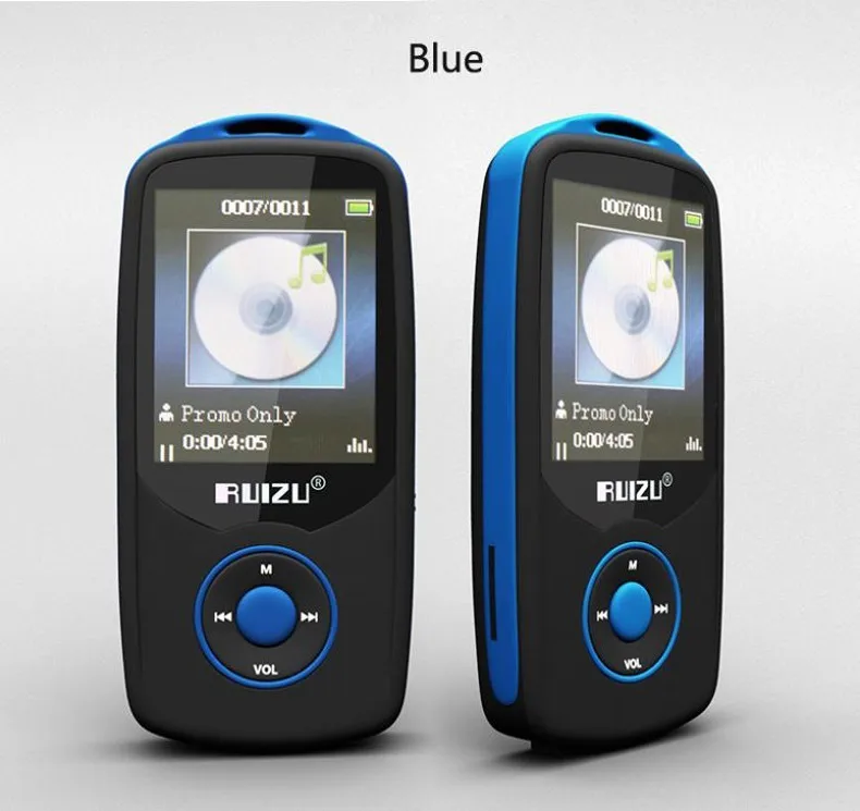 Ruidu X06 Bluetooth MP3 1,8-дюймовый TFT ЖК-экран Спортивный музыкальный плеер fm-радио без потерь высококачественный рекордер Walkman