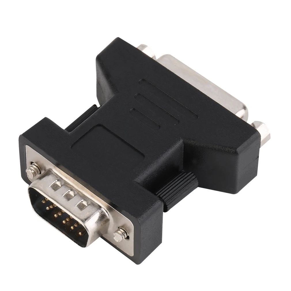 Новинка DVI(24 + 5) переходник с гнездового на VGA 15 монитор для мужчин адаптер HDTV |
