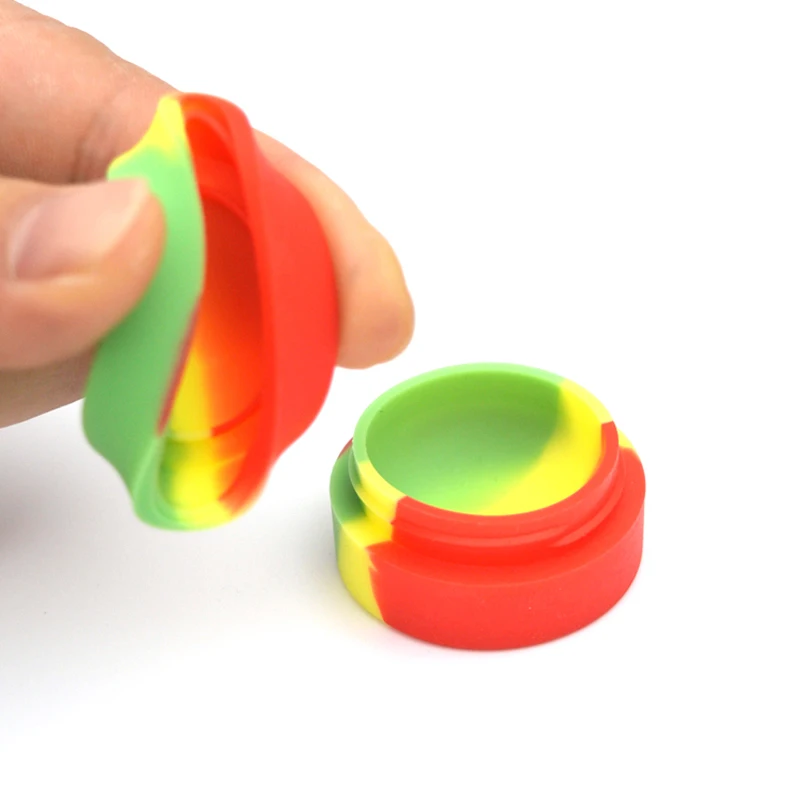 100 шт 7 мл силиконовый контейнер для баночки силиконовая коробка воск сухой