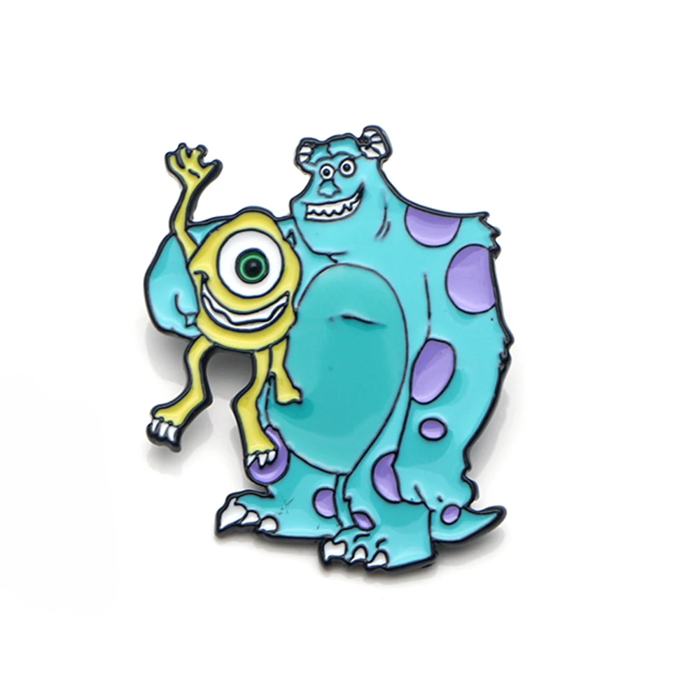 

LB1630 Cartoon Monsters University Enamel Pin Movie Brooches Bag Lapel Pin for Badge backpacks Decoration Jewelry Accessories