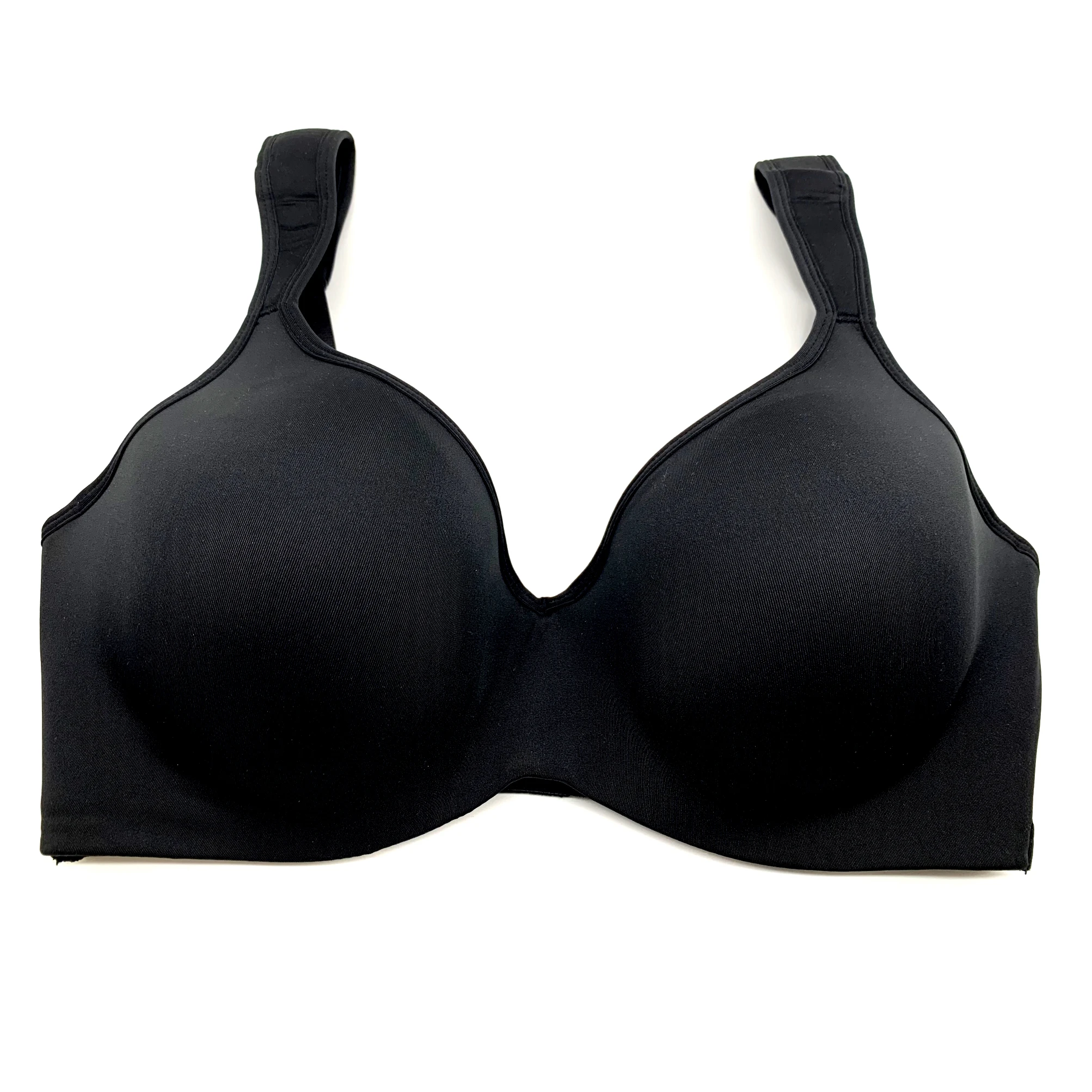 Women Wide Strap Push Up Plus Size Big Thin Cup Padded Underwire Daily Wear Sexy Lingerie Bra 38 40 42 C D E Wholesale