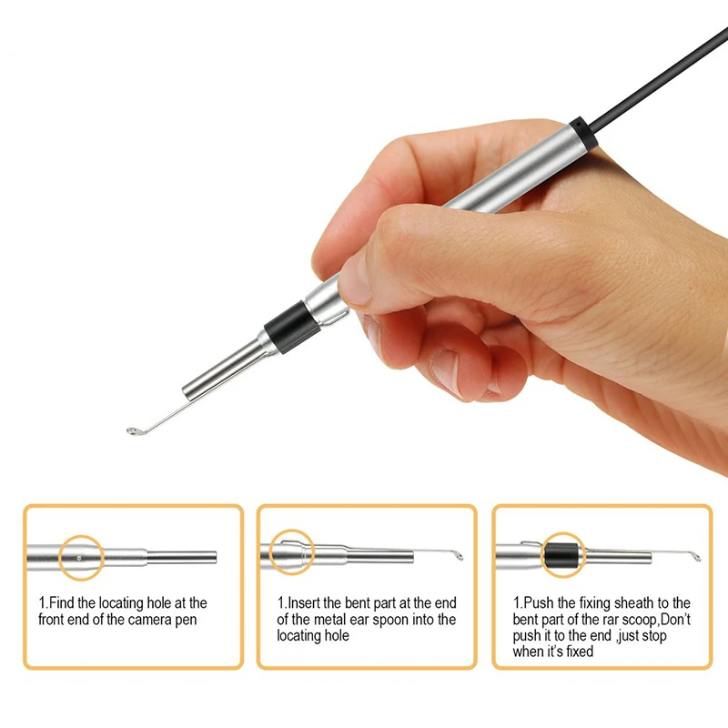 Медицинская эндоскопическая камера 3 9 мм Мини водонепроницаемый USB эндоскоп