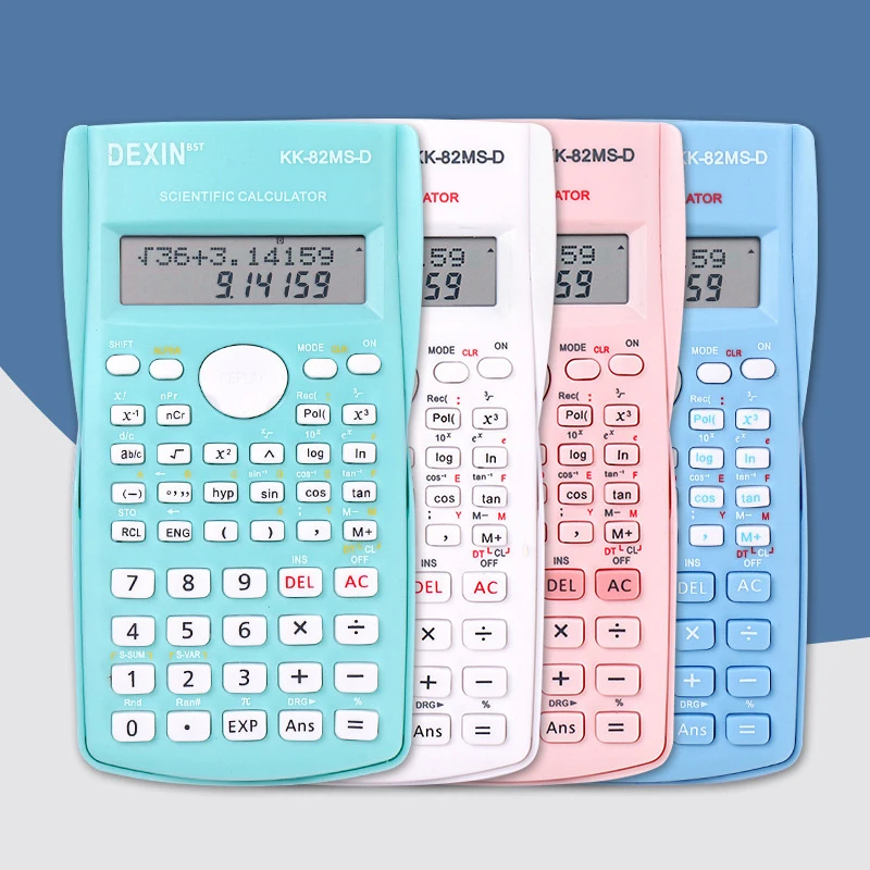Creative Color Engineering Scientific Calculator Portable Multi-functional Students Stationary Office Business Calculating Tools