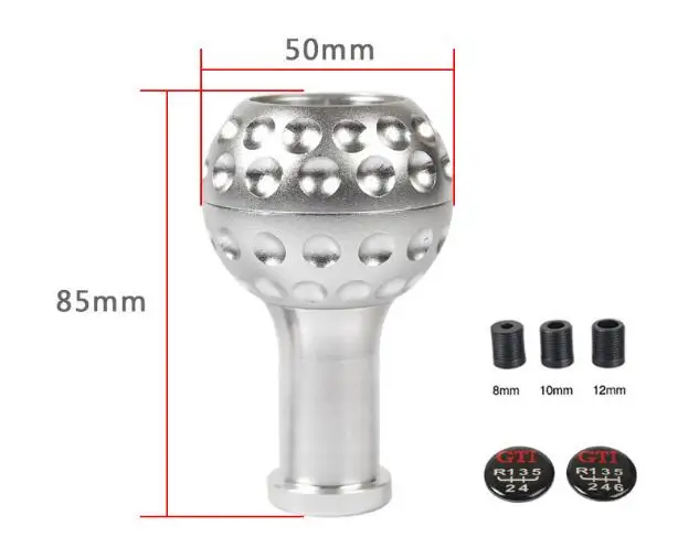 5 Speed Aluminum Alloy Car Gear Shift Knob Fit For BMW Toyota Honda Mazda Ford Audi Passat | Автомобили и мотоциклы