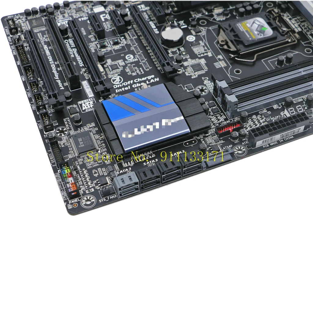 Для GIGABYTE Z87X UD3H рабочего Материнская плата Z87 чип гнездо LGA1150 DDR3 SATA3.0 USB3.0