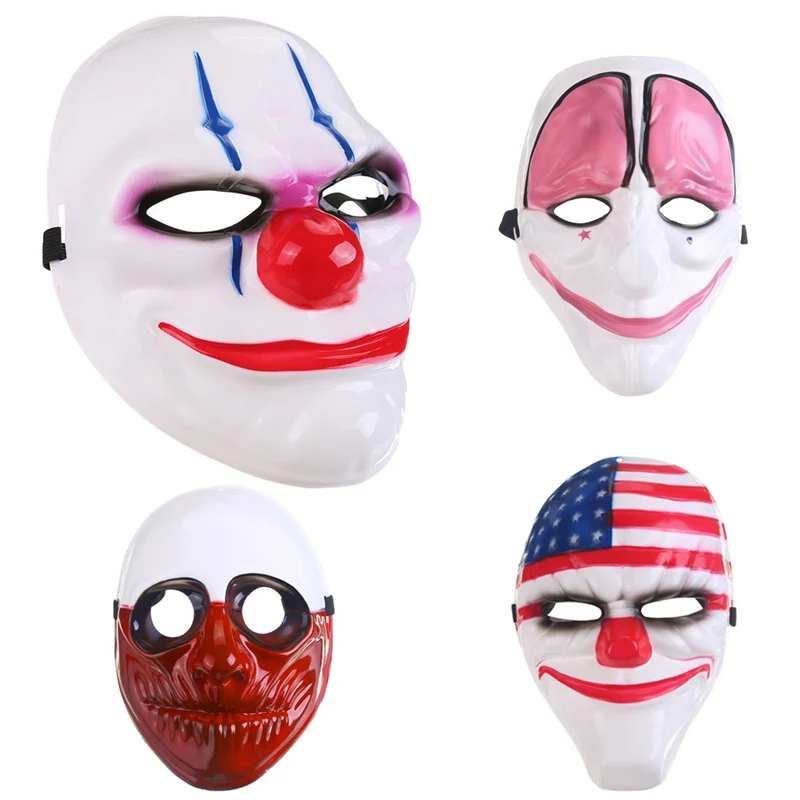 Новый 2019 Payday 2 хэллоуин ужас маска/волк/цепи/Hoxton страшная маска для маскарада