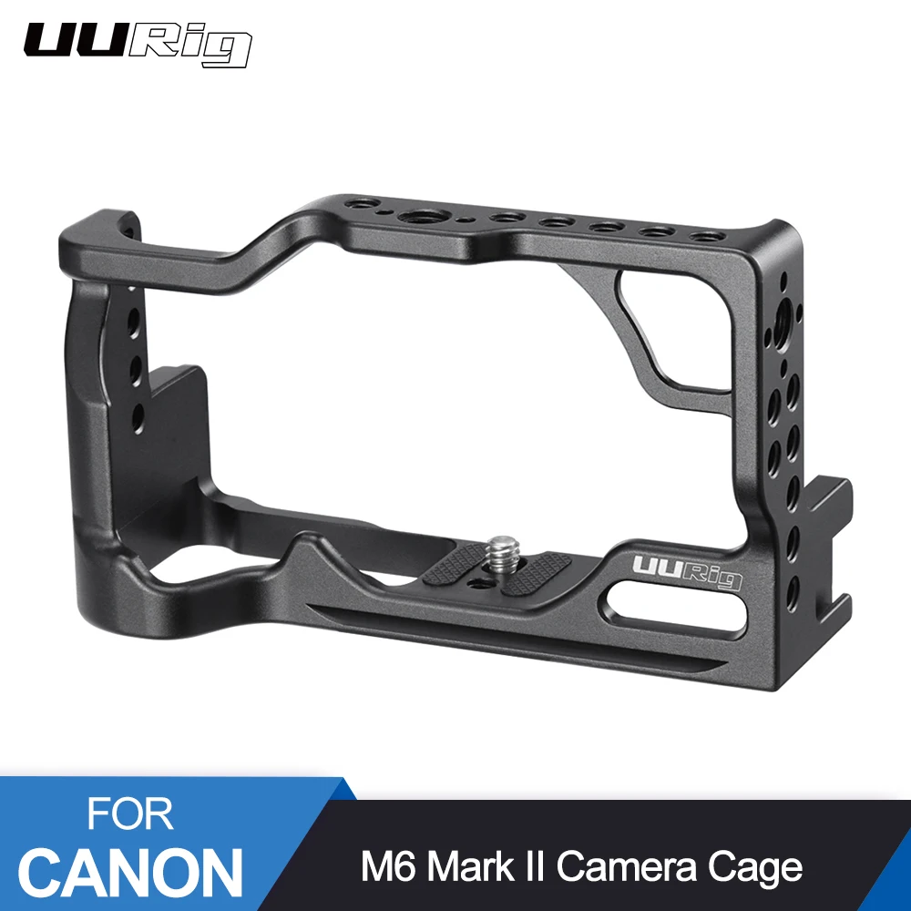 Металлическая клетка для камеры UURig M6 Canon Mark II Dslr встроенная рукоятка крепление