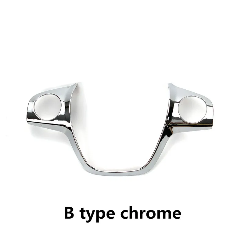 1pcs For Ford Focus 3 MK3(2012-)/For KUGA 2013- accessories Car styling steering wheel trim cover sticker decoration