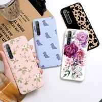 Silicone Phone Case For OPPO Realme Pro Cases Soft TPU Back Cover For Realme Pro Realme6 Flower Protective Bumper Bag