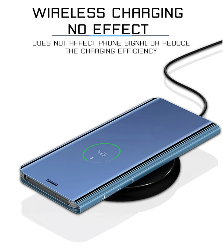Прозрачный умный зеркальный флип чехол для Xiaomi Redmi Note 10 8 7 6 5 Pro lite 4x SE 8T 9t 8a 7a Y3 F2 K20 mi