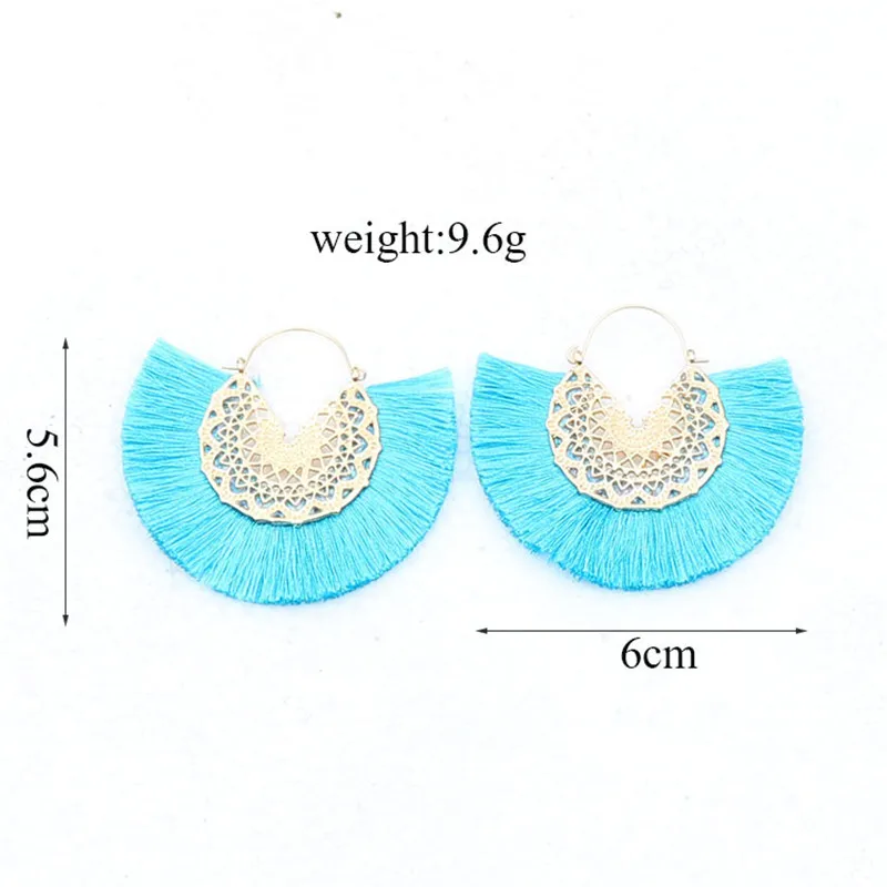 Женские богемные серьги подвески ручной работы с бахромой|Серьги-подвески| |