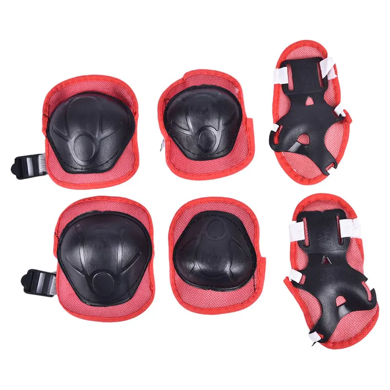 7 Buah Anak-anak Bersepeda Helm Pelindung Gear Helm Sepeda Anak Laki-laki dan Perempuan Bersepeda Riding Helm Sepeda Casco Ciclismo & Knee Pads