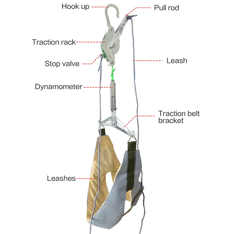Массажер для шеи salory устройство вытягивания и спины Растяжитель хиропрактика