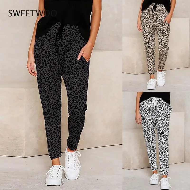 Women Joggers Streetwear Trousers High Waist Camo Pants Loose Sweat Pants Femme Streetwear Trousers S-5Xl