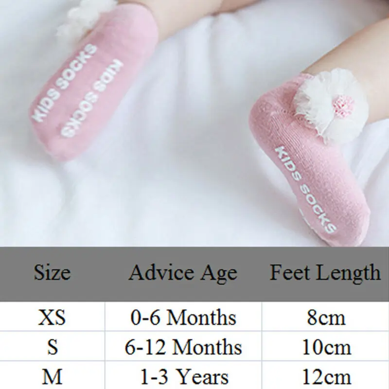 Носки для маленьких девочек 4 стиля 3 пар/уп. милый набор носков до лодыжек малышей