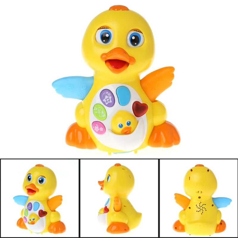 

LOVELY Musical Duck Toy Lights Action With Adjustable Sound Toys For Kids Baby