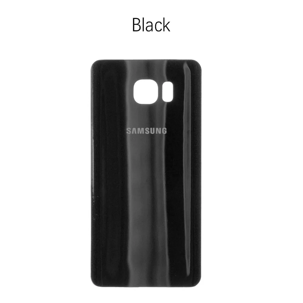 Задняя крышка батарейного отсека для samsung Galaxy Note 5 Nota 5 N920 N920F задняя крышка корпуса батарейного отсека Запасные части