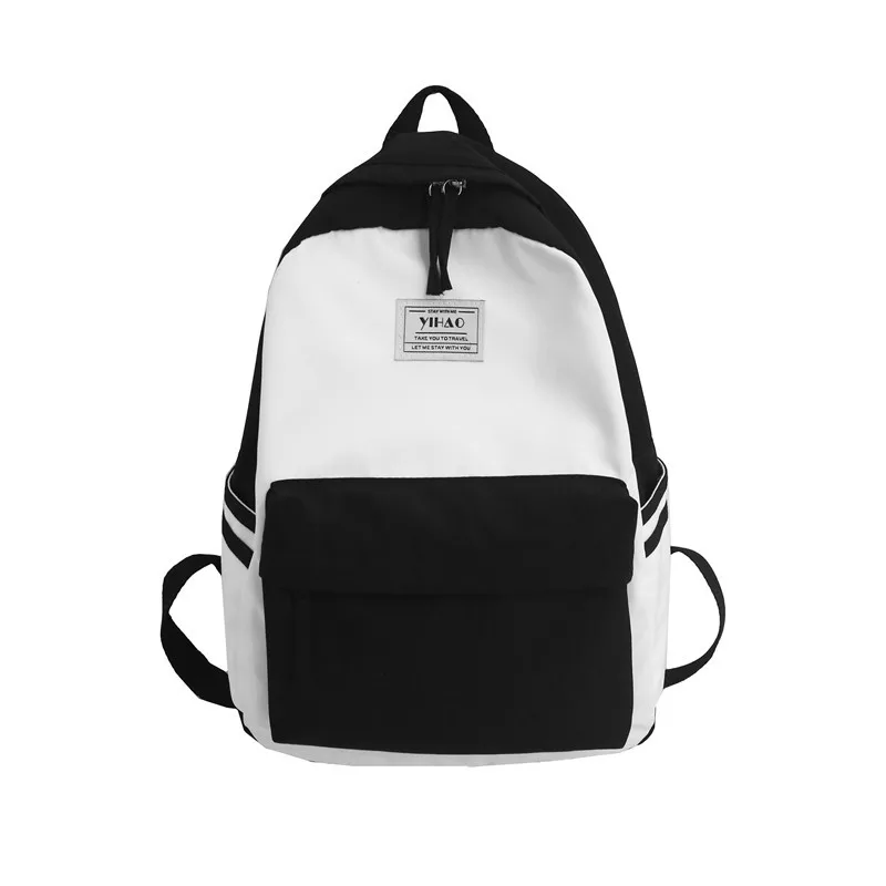 Контраст Цвет рюкзак 100% хлопковая парусиновая обувь для отдыха на свежем воздухе