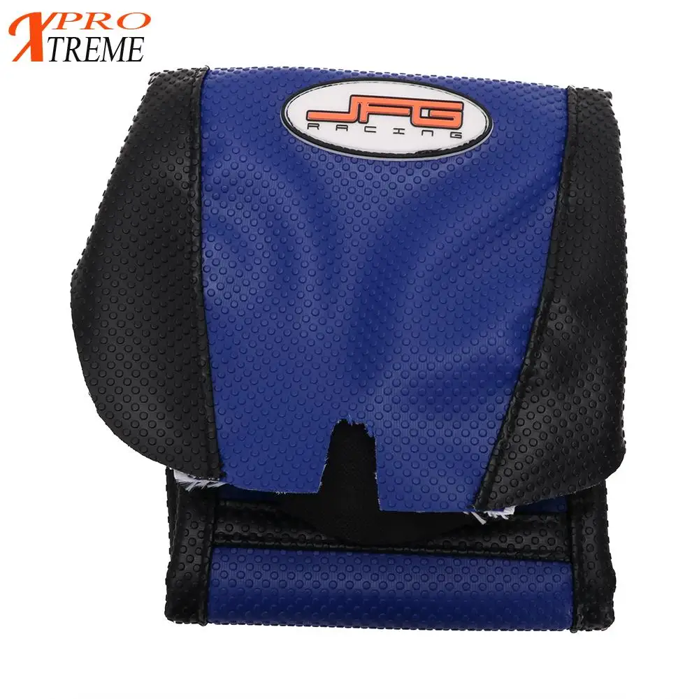 Синий резиновый винил мотоцикл захват мягкий чехол для сиденья Husqvarna TE FC TXC 250 310 2009