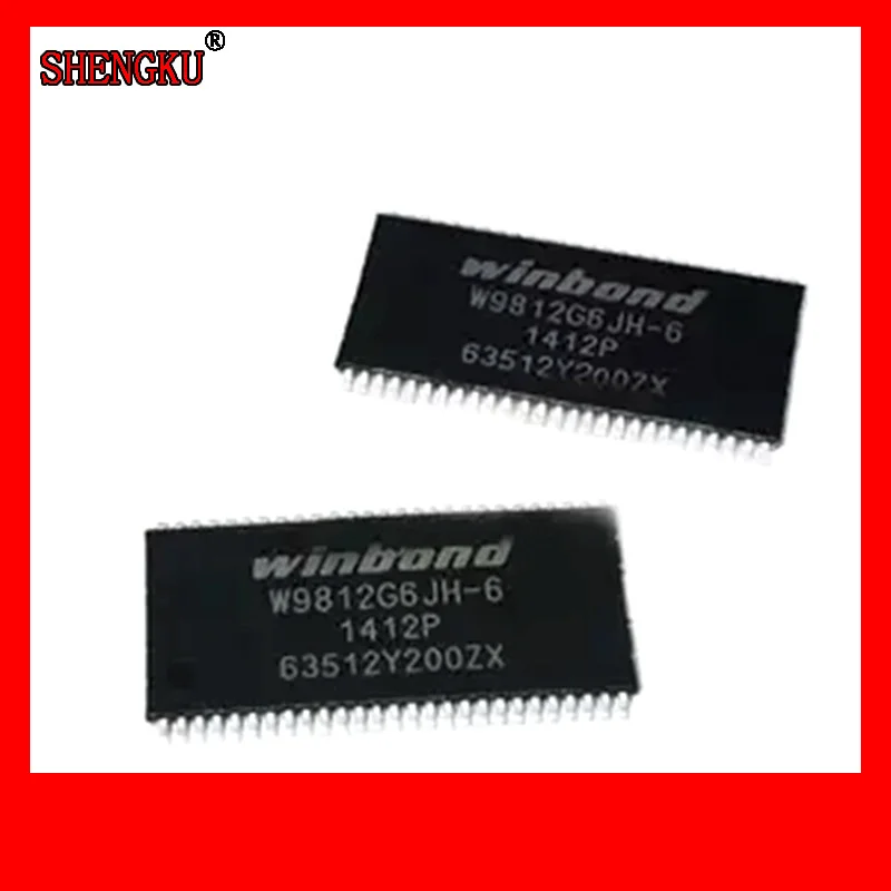 

New W9812G6KH-6 W9812G6JH-6 SDRAM SMD TSOP54 W9812G6 W9812