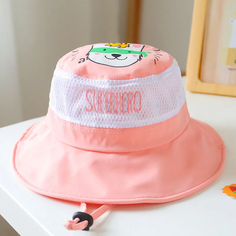 

1-4 Year Summer Sun Hats Bucket Hat for Baby Boy Girl Cotton Panama Fold Girls Beach Travel Fisherman Caps Fashionable Cap