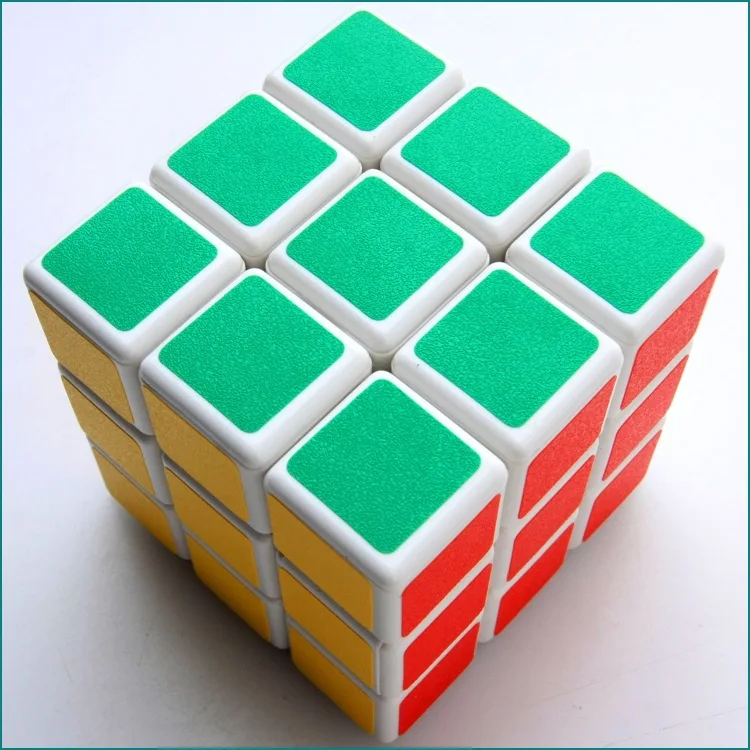 Магический куб 3x3x3 ПВХ Стикеры головоломка Скорость красочные магический