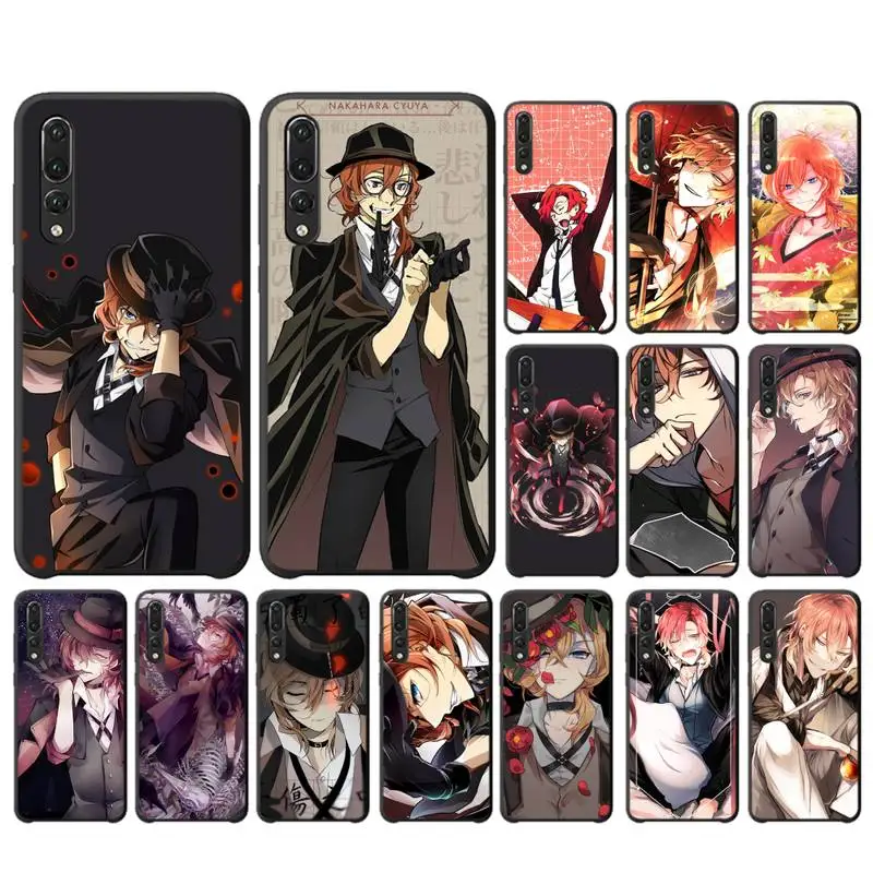 

MaiYaCa Anime Bungou Stray Dogs Nakahara Chuuya Phone Case for Huawei P30 40 20 10 8 9 lite pro plus Psmart2019