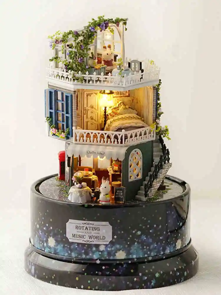 Кукольный Миниатюрный домик деревянная мебель игрушки для детей подарок на день