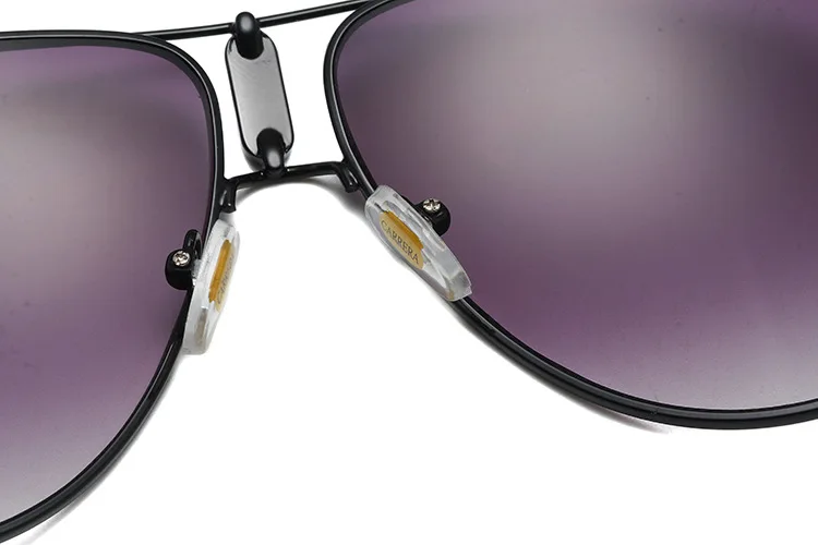 

2021 fashion men retro black metal sunglasses unisex women sun glasses
