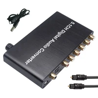 5 1ch digital audio converter dts ac3 dolby decoding spdif input to 5 1 decoder spdif coaxial to rca