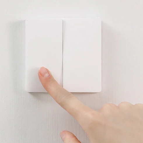 Беспроводной выключатель Aqara Wall Wireless Switch One Button Edition WXKG03LM (одинарный белый) | Лампы