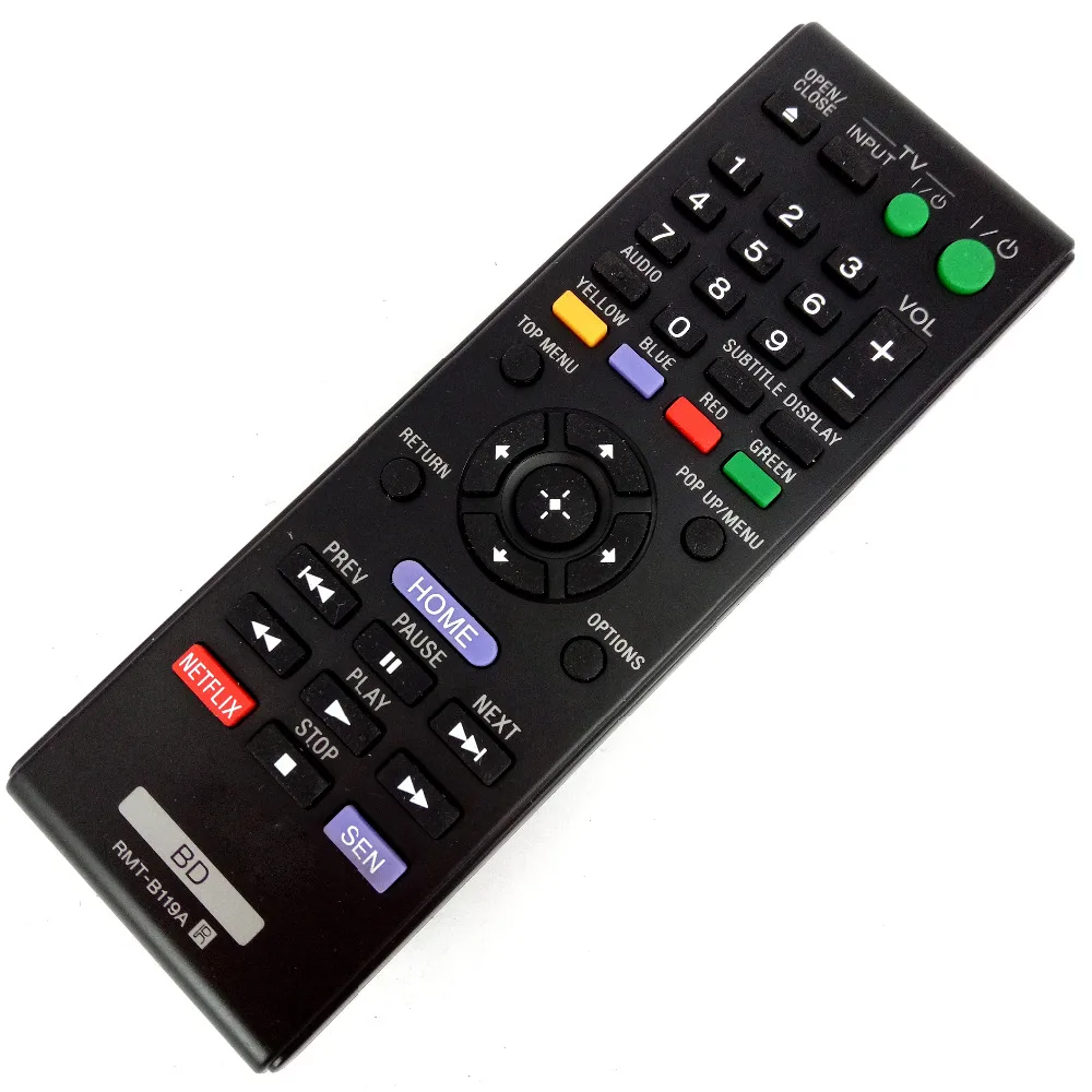 Новый оригинальный RMT-B119A для Sony BLU-RAY подходит DVD-плеера пульт дистанционного