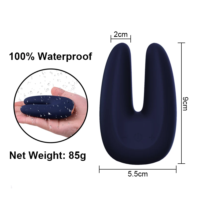 Вибратор-фаллоимитатор для точки G массажер вагины сосков клитора анальный