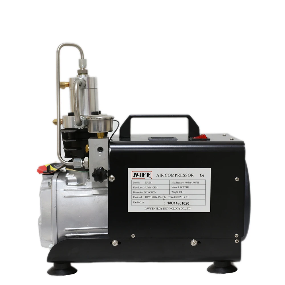 Ручной насос высокого давления SCU30 Электрический мини компрессор для
