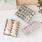 Нетканый ящик для хранения нижнего белья одежда ящик для хранения сумка для хранения в шкафу складывающиеся Носки Шорты бюстгальтер ящик для хранения