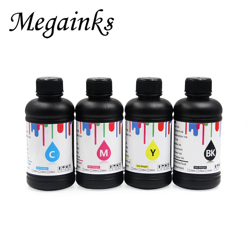 УФ-чернила для Epson DX5 DX6 DX7 DX9 DX10 XP300 XP600 TX800 WF5110 WF7610 L800 L805 1390 R280 R290 R1800 R1900 250 мл |