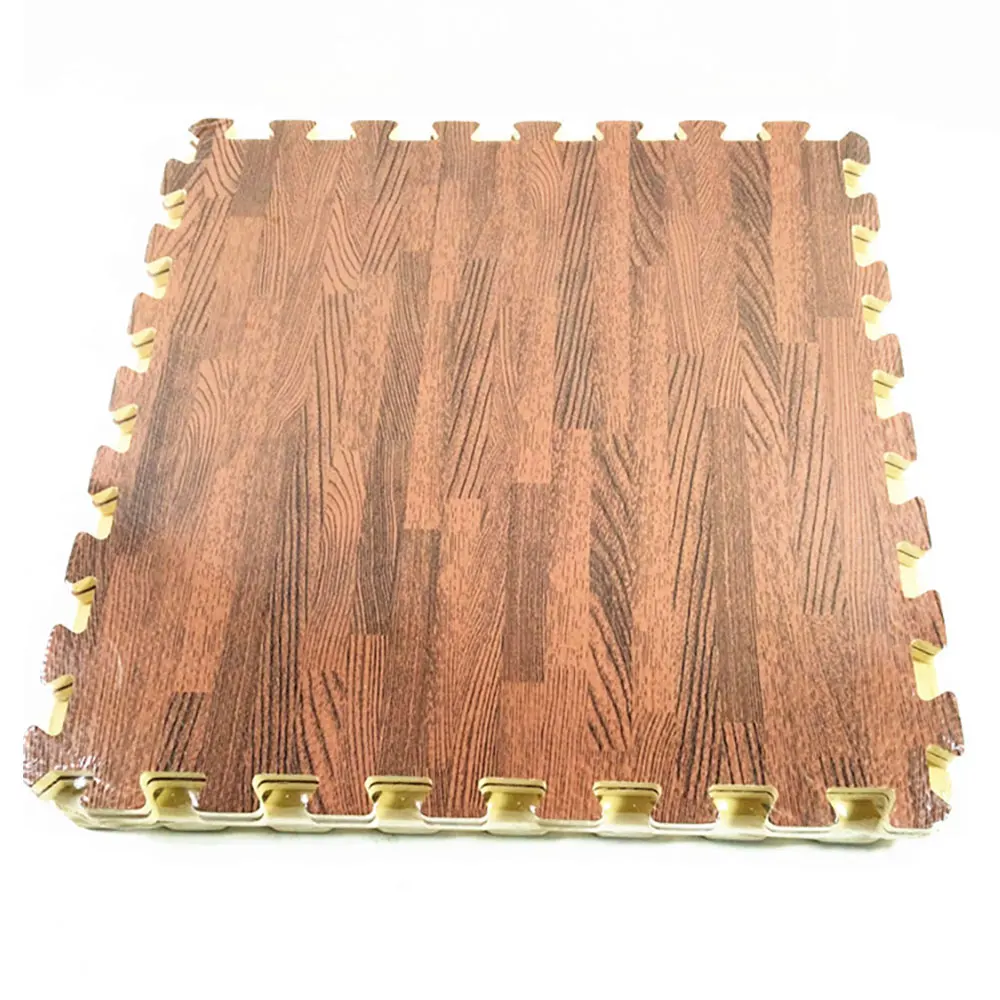 Имитация дерева пол темно цвет коврик для детских игр 30X30 см мебель eva спальня