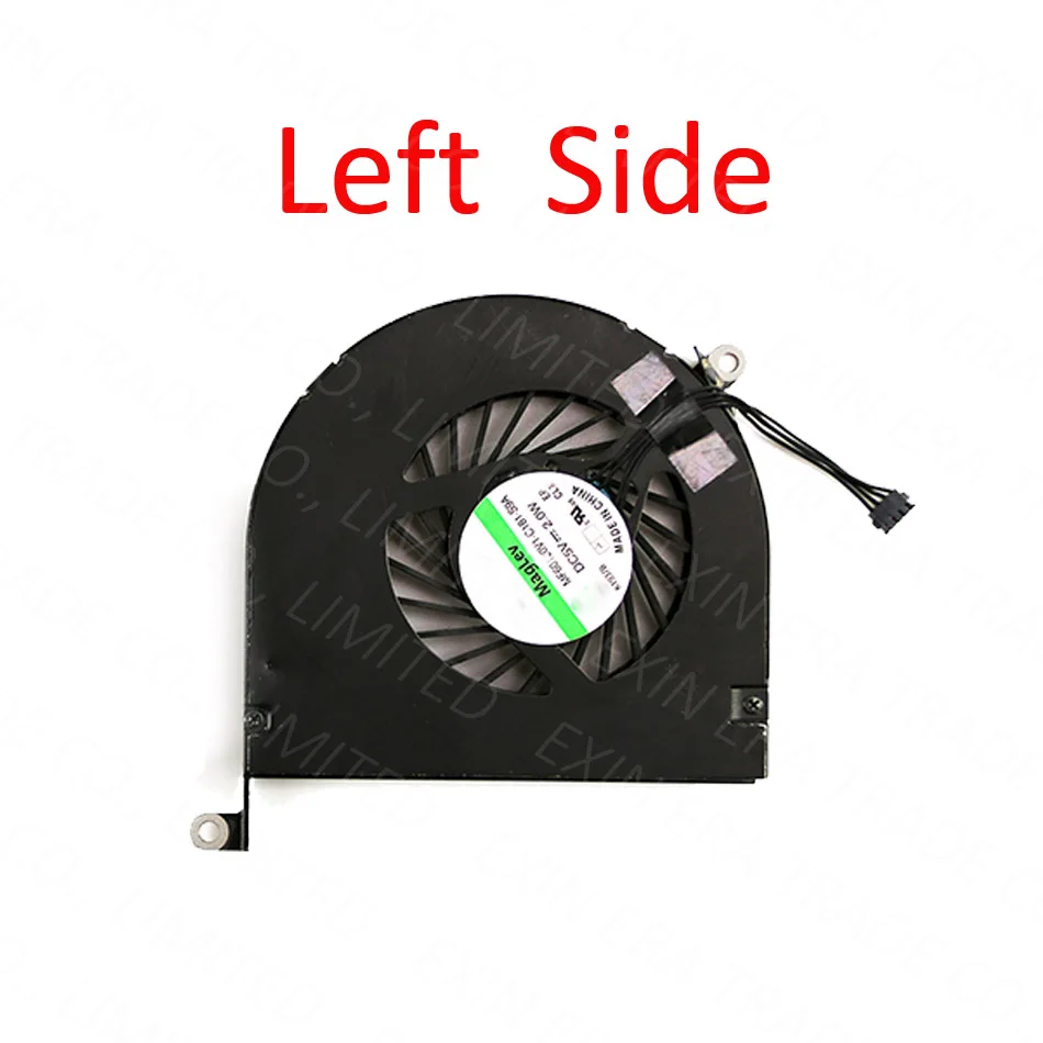 Оригинальный новый для MacBook Pro Unibody A1297 17 дюймов вентилятор левого и правого ЦП 2009