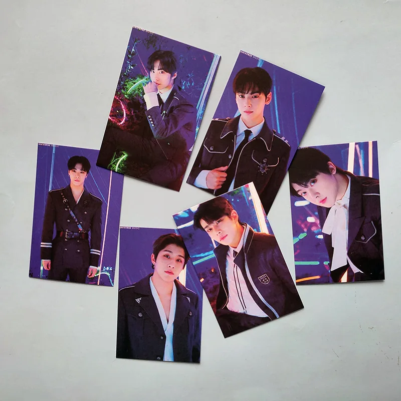 7 шт. Kpop ASTRO новый альбом живые фотооткрытки для коллекции фанатов | Канцтовары
