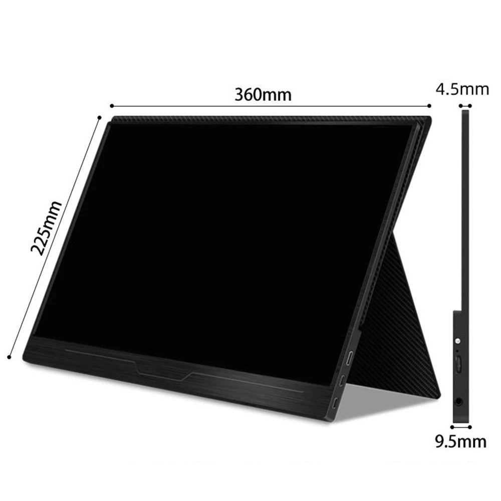 15 6 &quot1080P светильник портативный игровой монитор HDR для PS4 Pro XBOX Switch Ns супертонкий